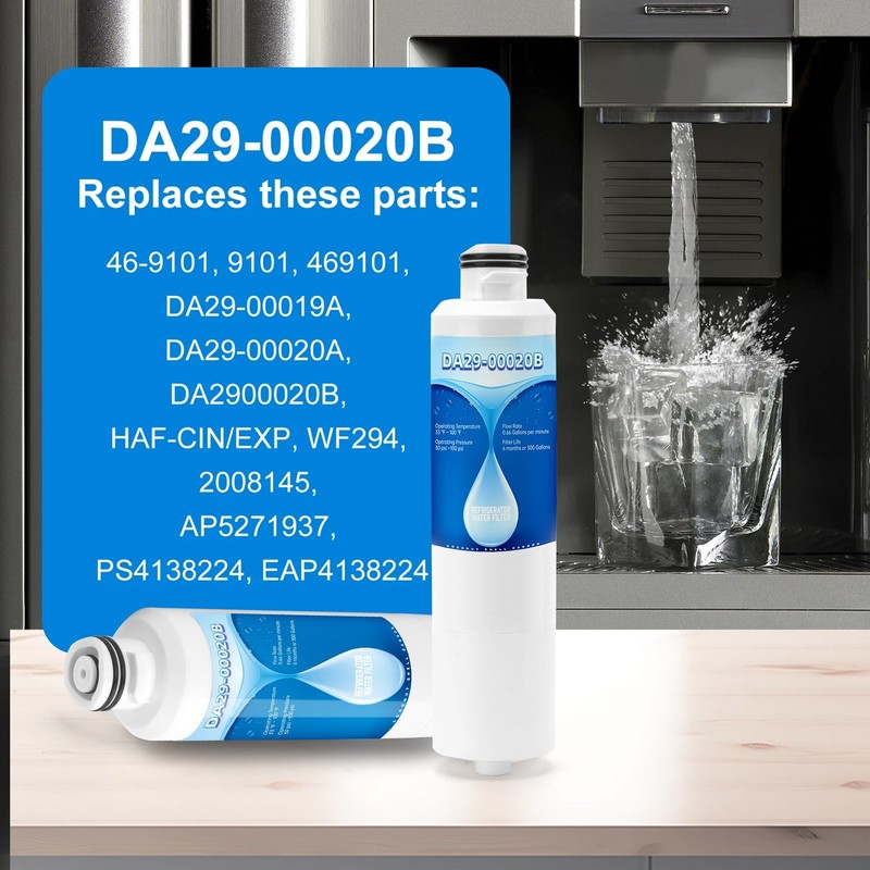 UKF8001 Refrigerator Water Filter replacement for Maytag UKF8001AXX750 3 packs gallery