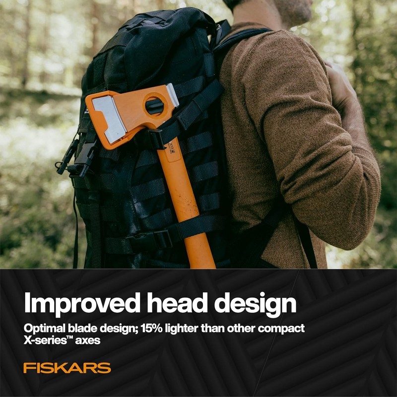 Split Firewood Faster - Fiskars X13 13 Ultralight Hiking Axe gallery