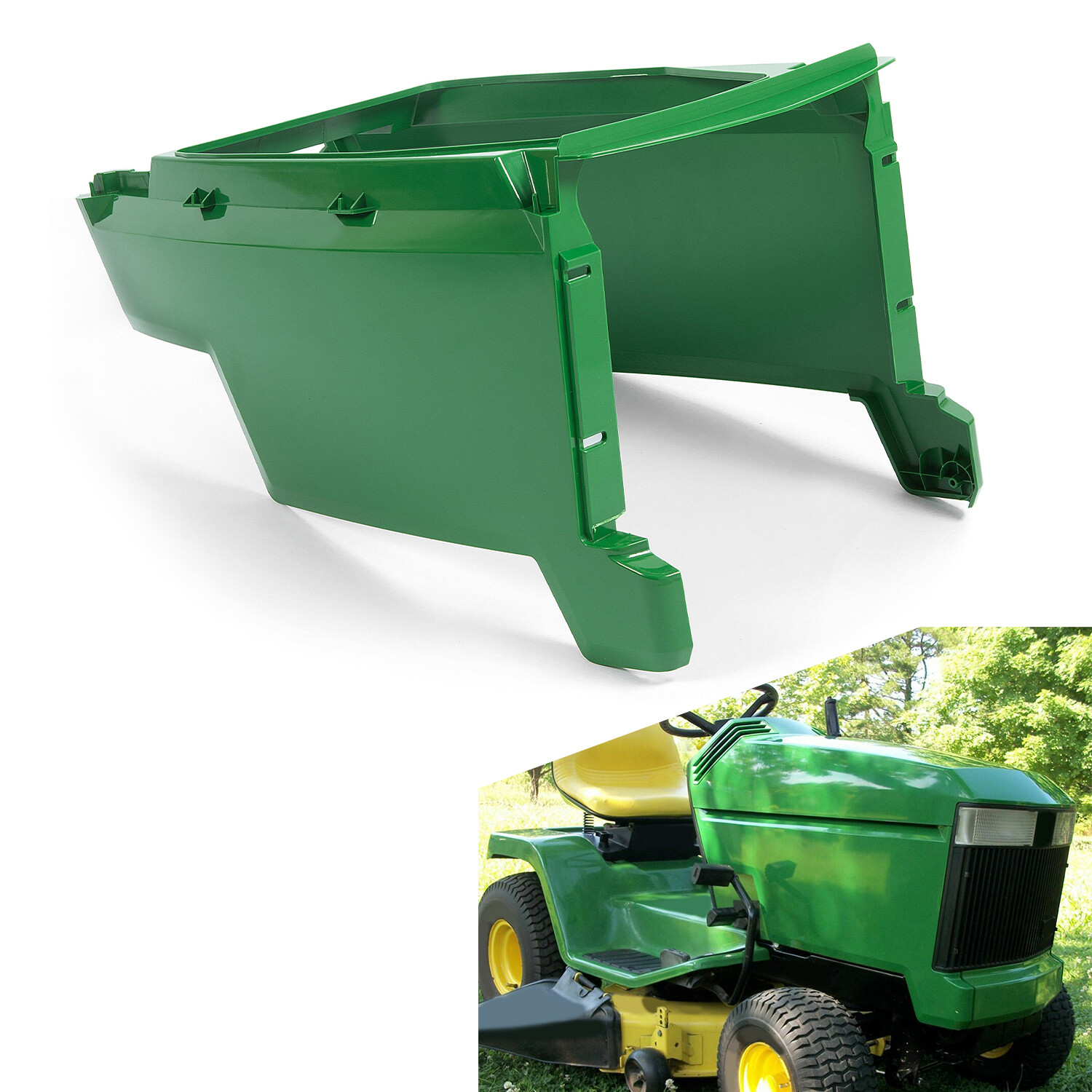 Lower Hood Assembly For John Deere LX178 LX188 LX172 LX173 LX176 LX186 GT242 gallery