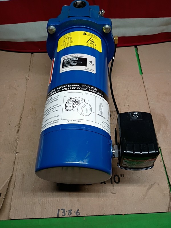 Everbilt 1 HP Professional Convertible Jet Pump NEW OPEN BOX gallery