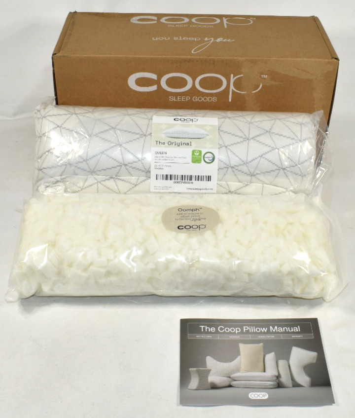 Coop Home Goods Original Adjustable Pillow Queen Size Bed Pillow for Sleeping gallery