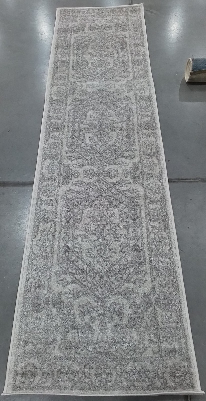IVORY / SILVER 2'-1" x 8'-0" Flaw in Rug, Reduced Price 1172796769 ADR108B-280 gallery