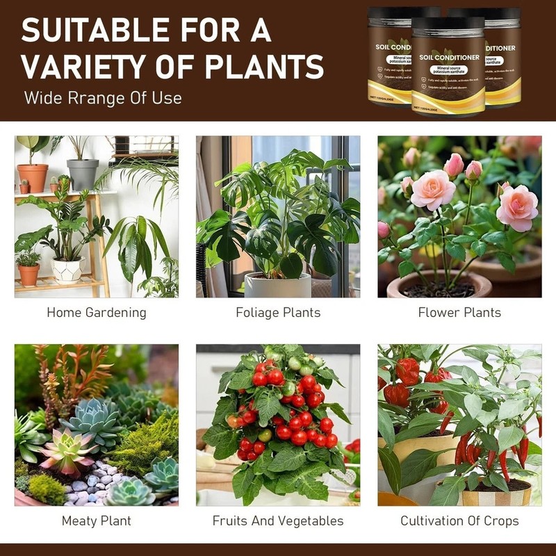 2Pcs Soil Activator, Professional Bone Meal Fertilizer, Dirt Health Booster, Liq gallery