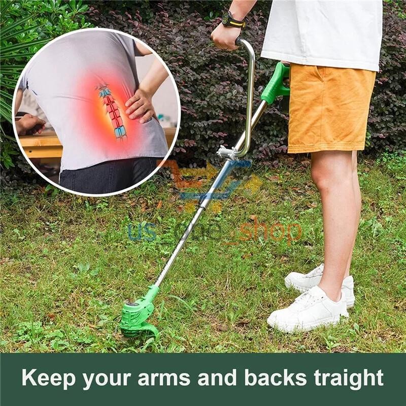 String Trimmer Handle Ergonomic Trimmer Grip Lawn Mower Handle Grip Auxiliary US gallery