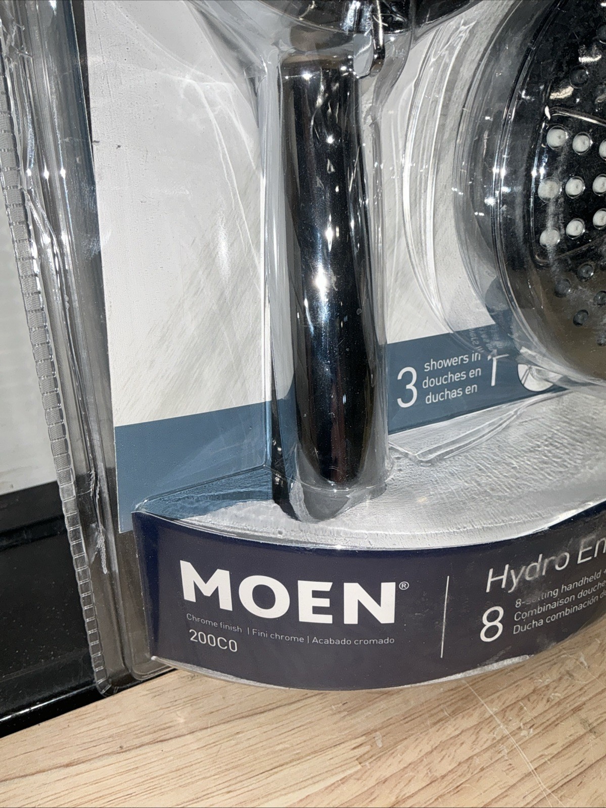 Moen 200C0 Hydro Energetix Shower 1.75 Gpm & 4.75" Diameter Spray Head - Chrome gallery