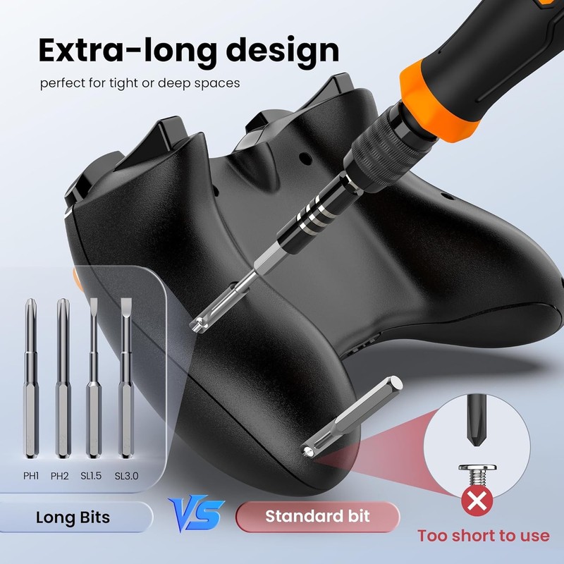 152 in 1 Precision Screwdriver Set with Torx Triwing Bits gallery
