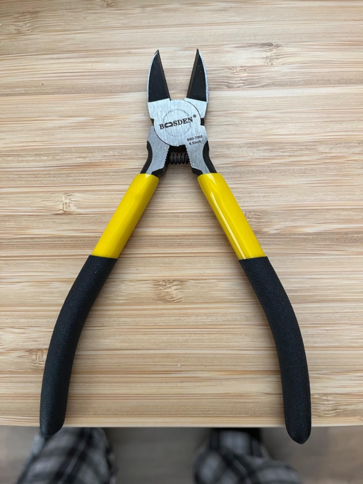 5 Inch Ultra Sharp Flush Cut Wire Cutters Diagonal Pliers for Jewelry Crafting gallery