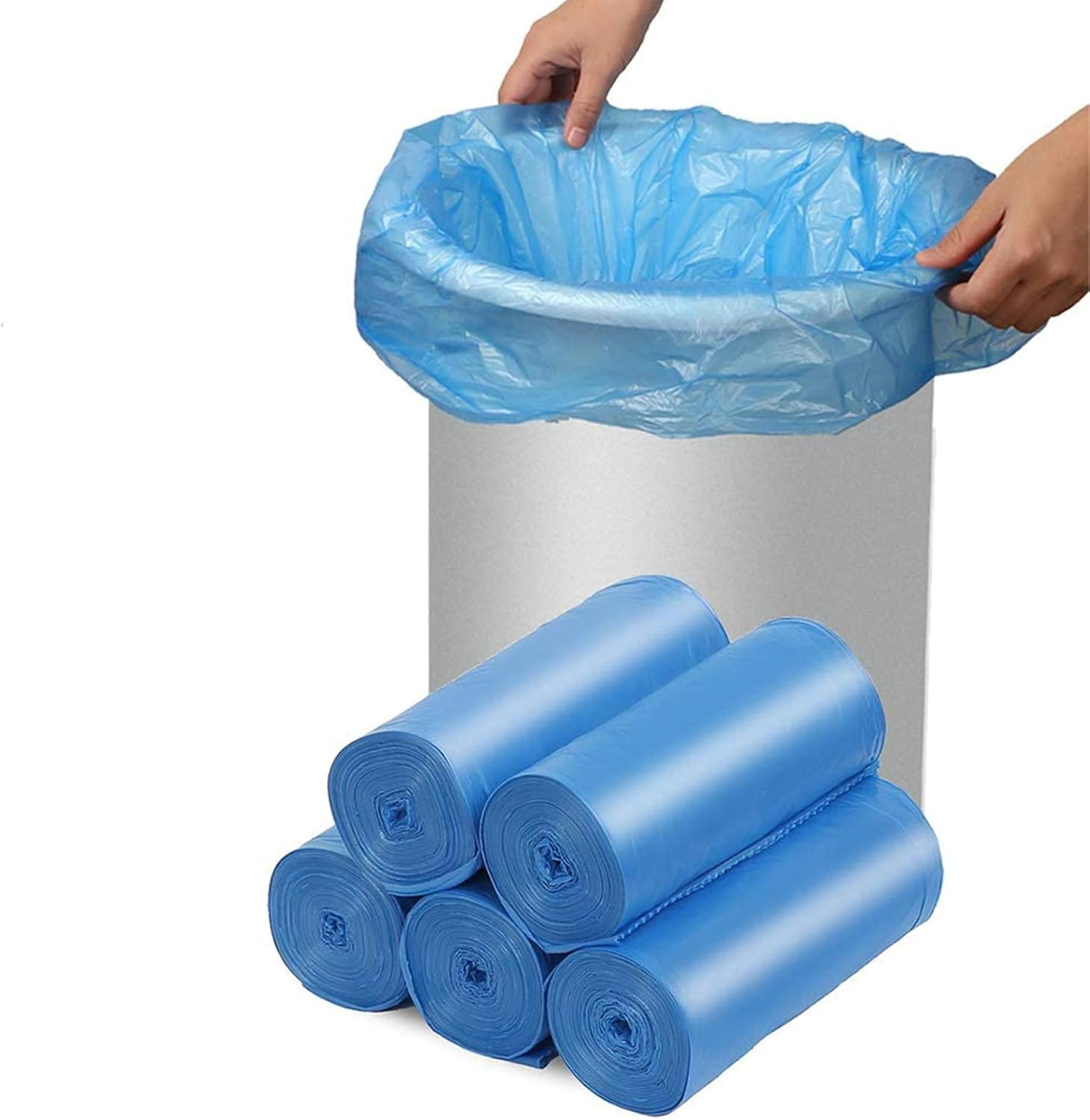 Compostable Trash Bags, 13-15 Gallon Biodegradable Trash Bags Recycled Garbage B gallery