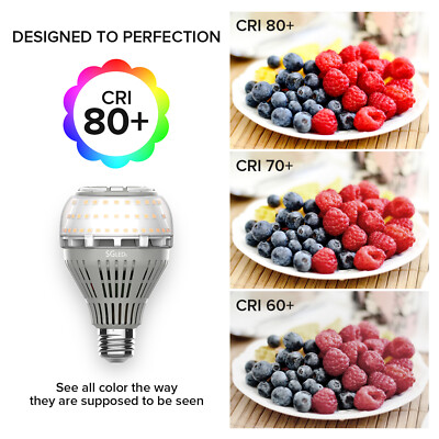 4 Pack Energy Saving LED Light Bulbs 4000lm 250W Equiv. 27W 3000K Warm White E26 gallery