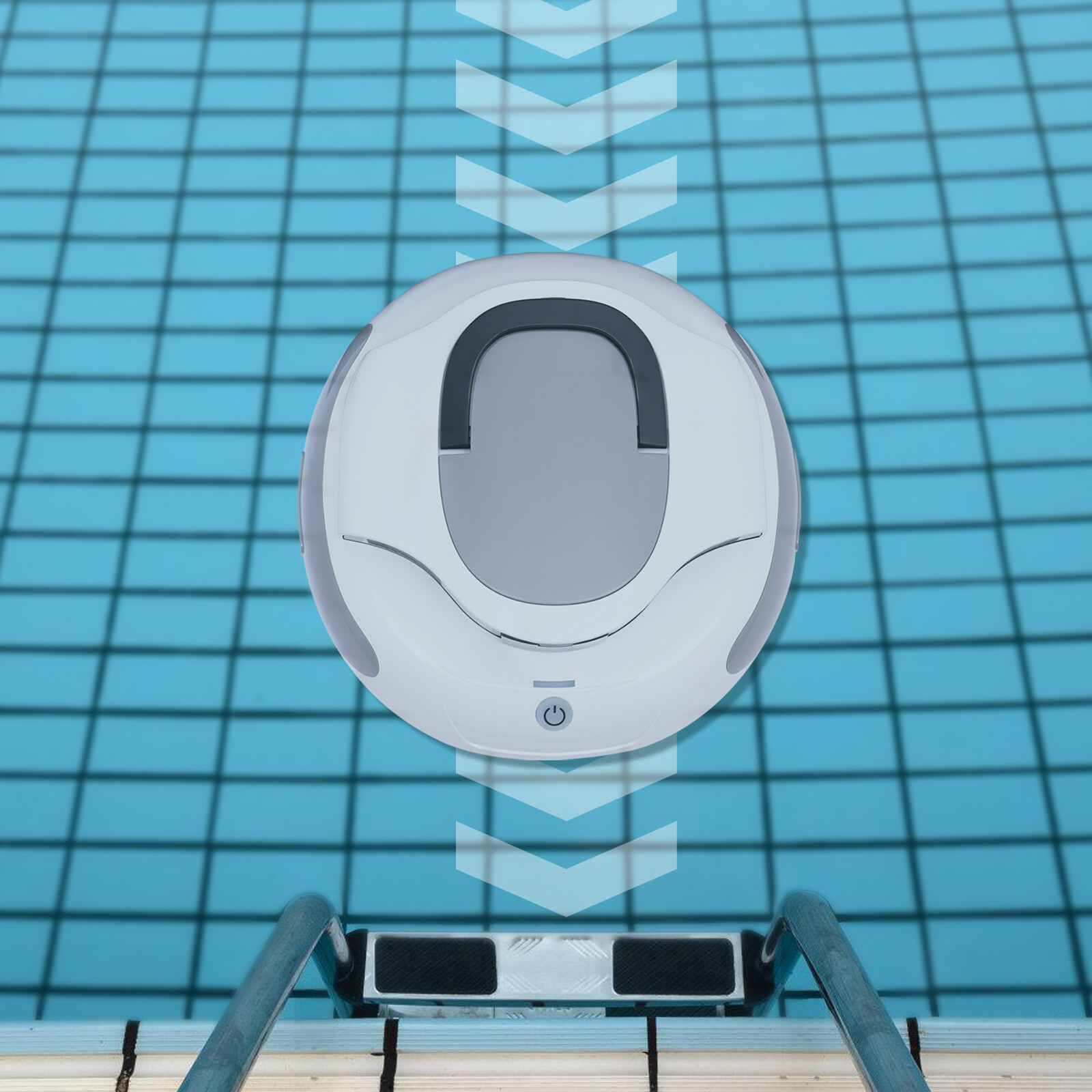 Cordless Automatic Pool Cleaner 75 Min Battery For Above & Inground Pools gallery