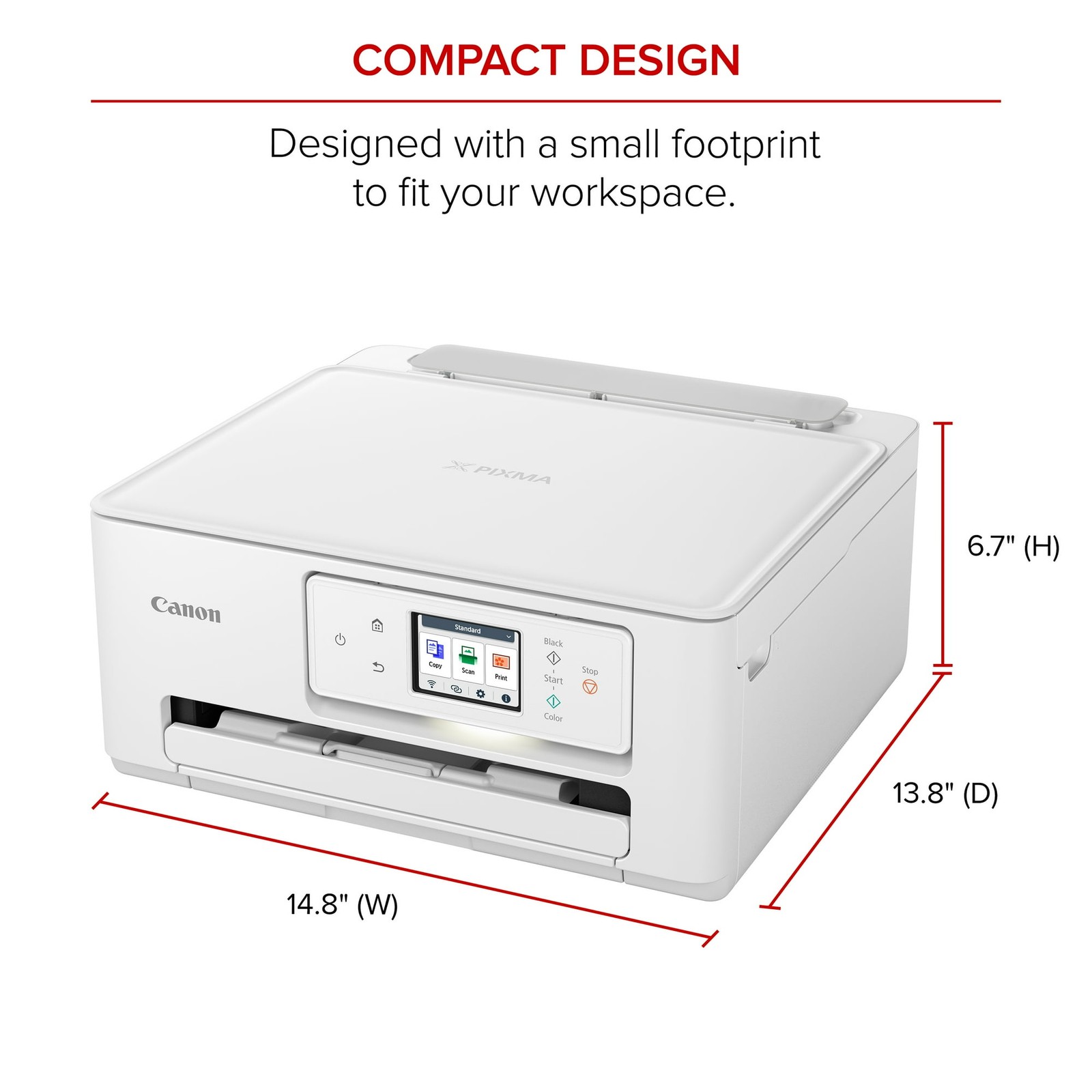 Canon PIXMA TS7722 Multi-Function, Wireless Color Inkjet Printer, Scanner gallery