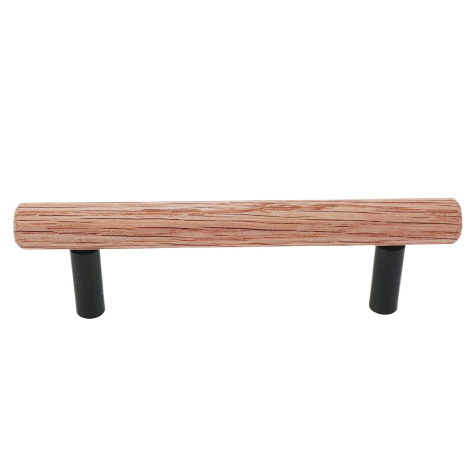 4pcs Red Oak Pull Handles Natural Wood Rod Handles for Cabinet Doors Dresser ... gallery