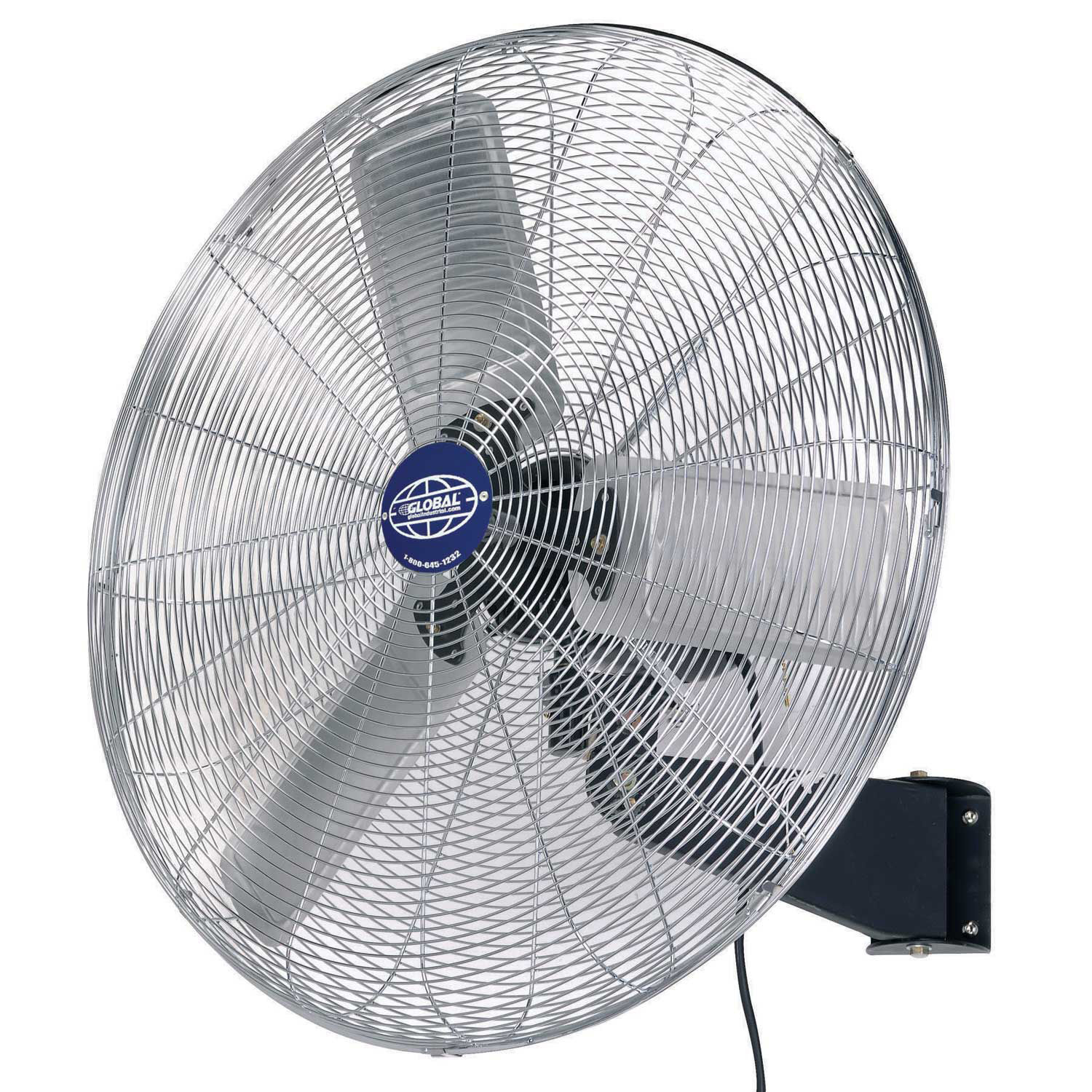 Deluxe Oscillating Wall Mount Fan 30" Diameter 1/2HP 10000CFM gallery