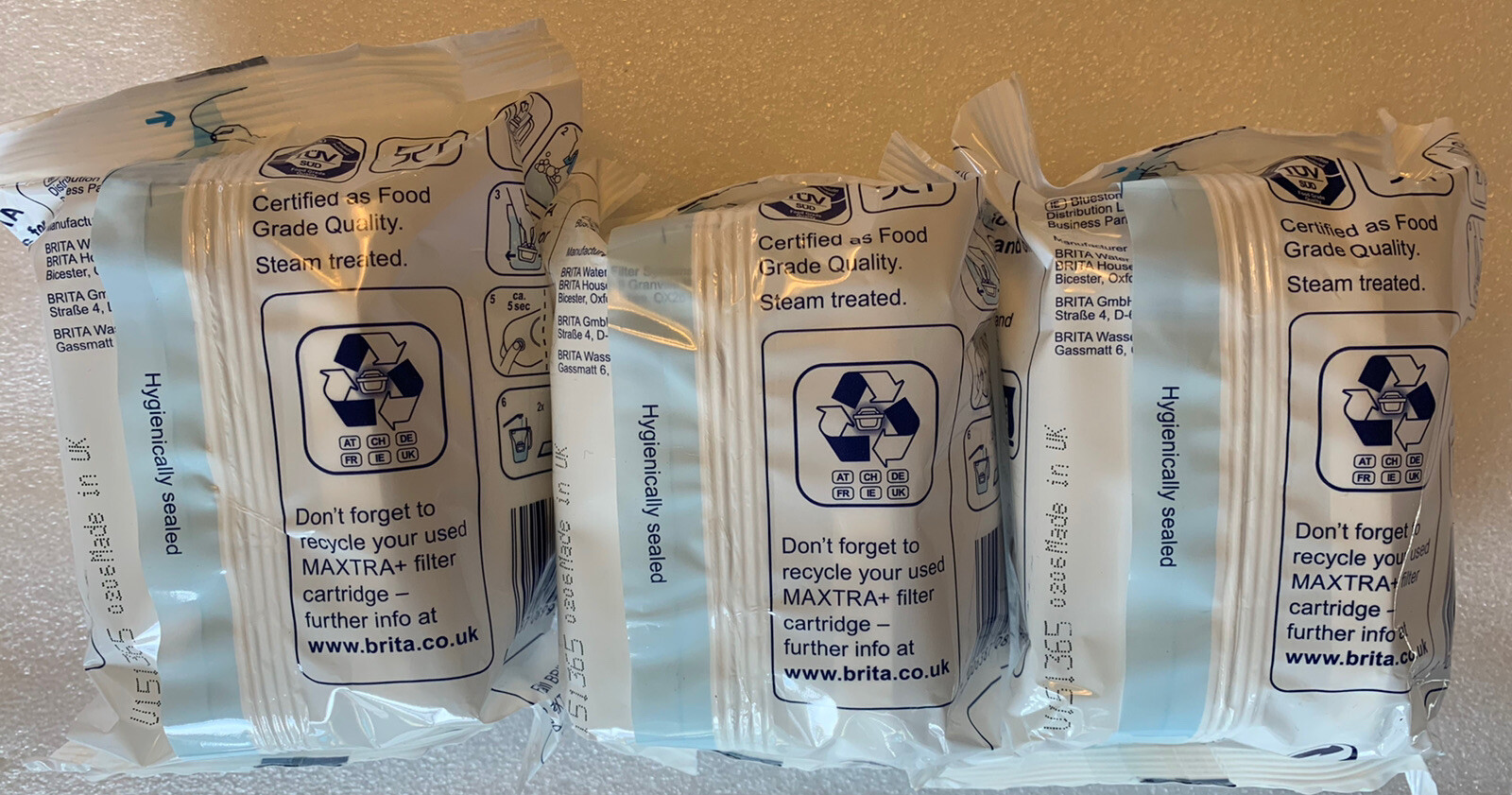 3-Pack Brita Maxtra Water Filters (for UK/Ireland) Genuine New Sealed gallery