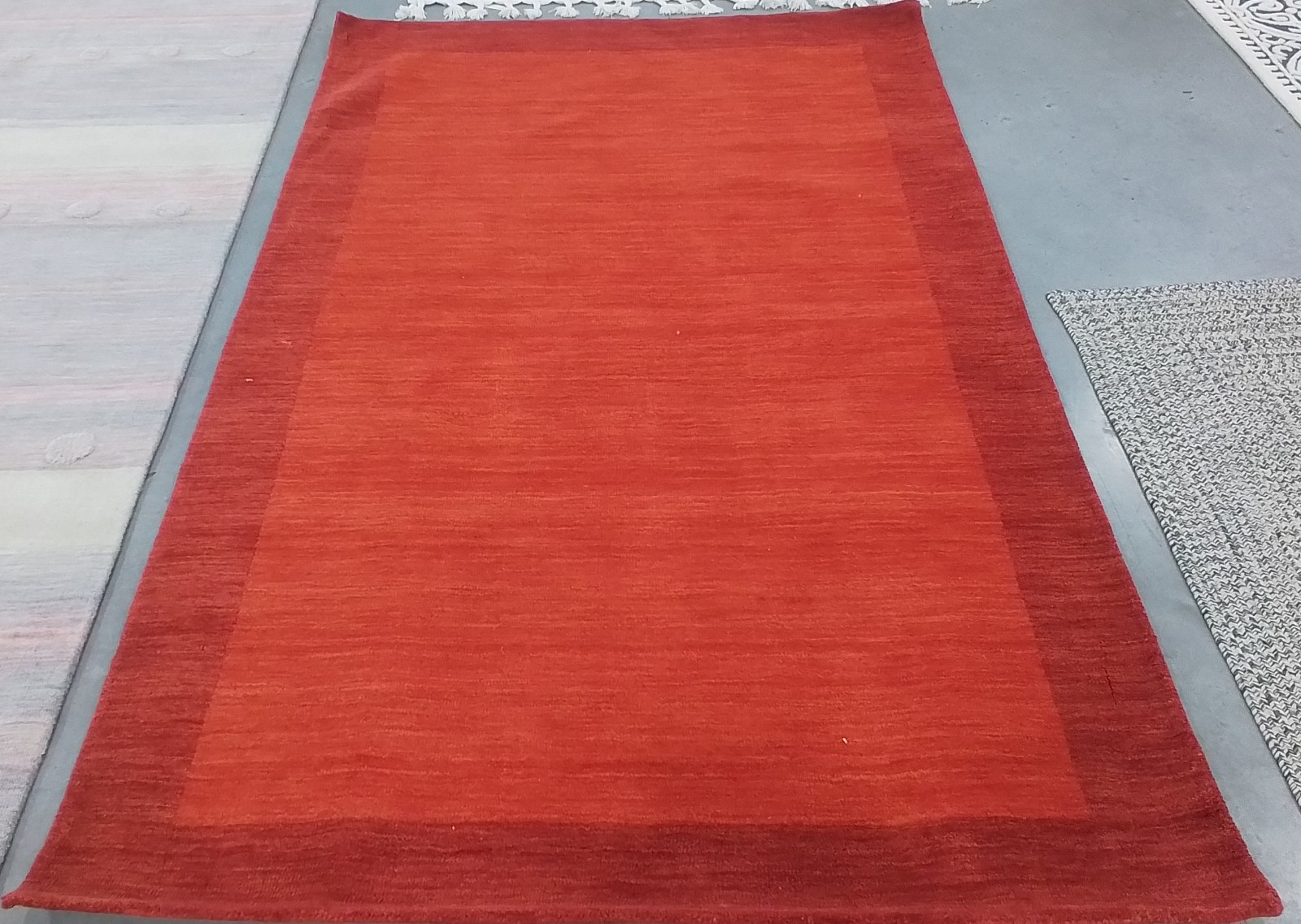 RED 5'-0" x 8'-0" Back Stain Rug, Reduced Price 1172778970 HIM587A-5 gallery