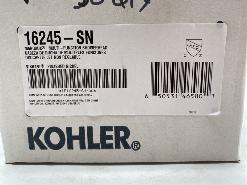Kohler Multi-Functional Showerhead Only 16245-SN Vibrant Polished Nickel gallery
