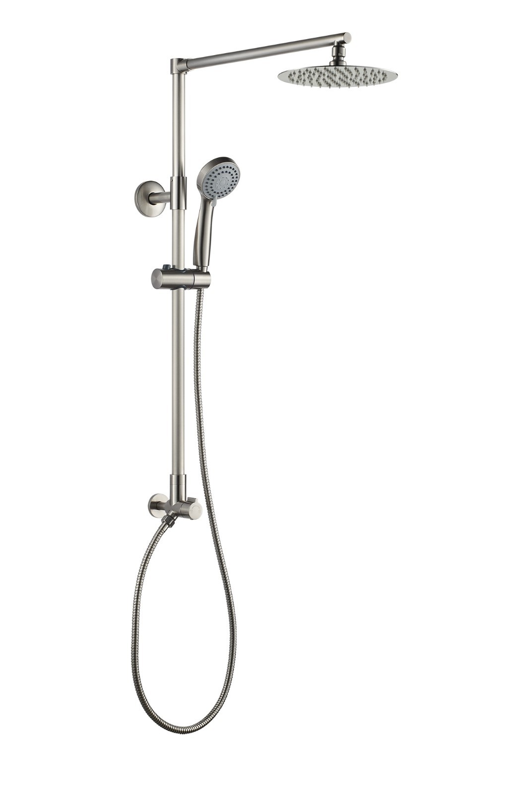 Polaris 3 Rain Shower Set, 3-setting Handheld Shower, Brushed Nickel gallery