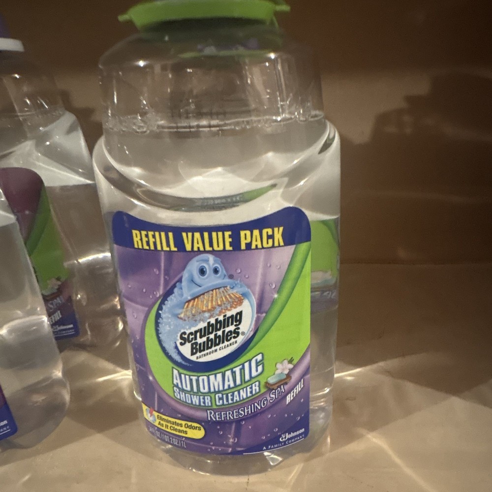 Scrubbing Bubbles Automatic Shower Cleaner Refill, Refreshing Spa, 68 fl oz