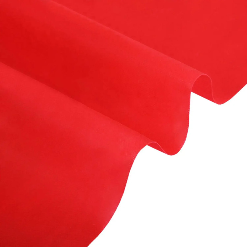 Red Solid Color Style Wedding Party Proposal Carpet Festival Event Corridor Carp gallery