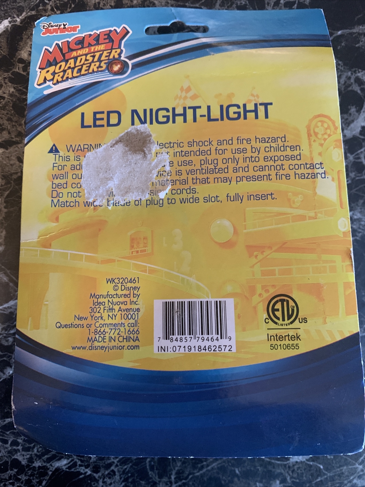 Disney Junior Mickey Mouse Donald Duck Roadster Racers LED Night Light - NEW gallery
