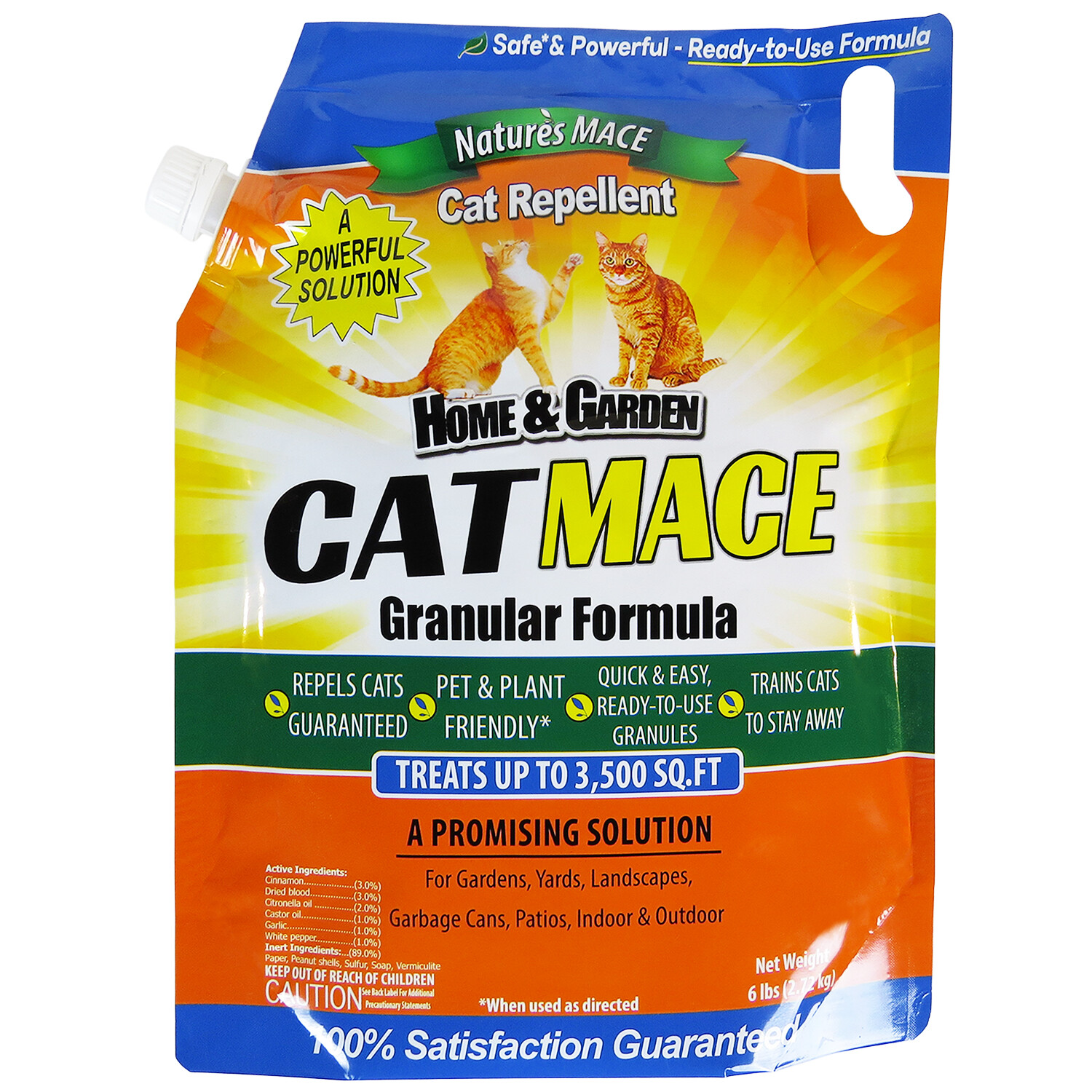 Cat MACE Granular No-Dig Cat Repellent | Cat Training Tool | gallery