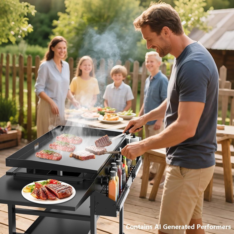 Universal Front Griddle Caddy for Blackstone Griddles from 28" to 36", Front ... gallery
