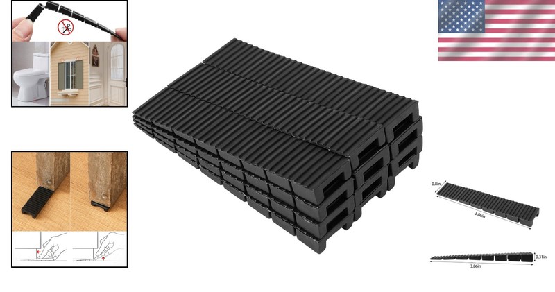 Multi-Purpose Plastic Shims - 12 Pack for Easy Leveling of Doors, Sheds & More gallery