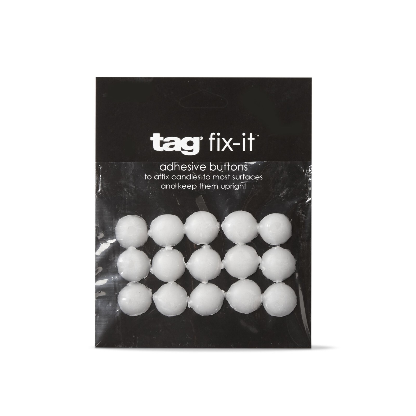 TAG Fix-It Adhesive Buttons, White - 2 Packs (010014) gallery