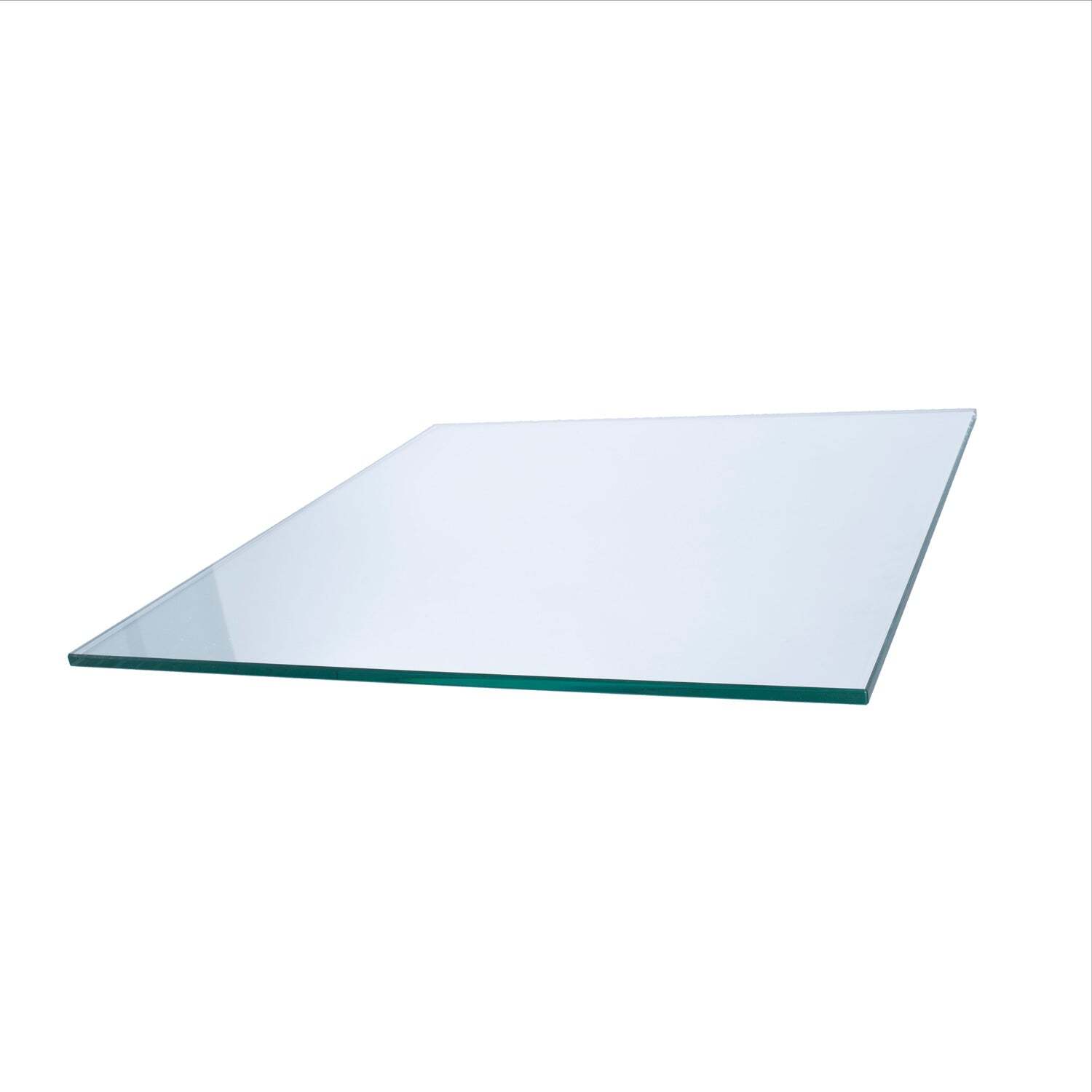 36" Square Clear Glass Table Tops gallery