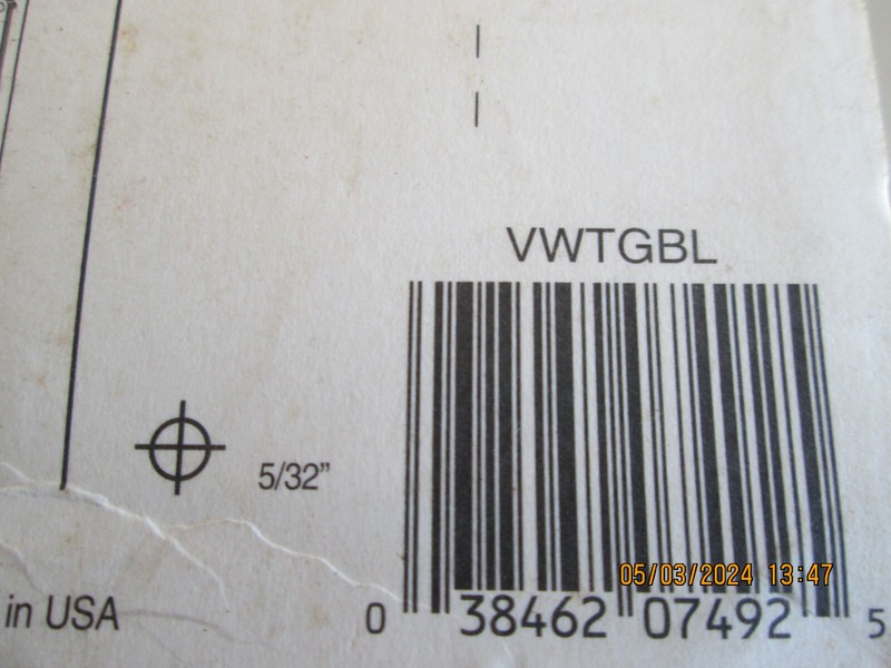 Wright Products VWTGBL Touch Push Button Latch Storm and Screen Door gallery