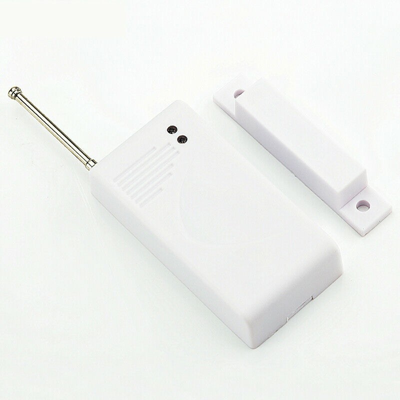 100M Wireless Door Window Alarm Panel Magnetic Contact Sensor 433MHz Code 1527 gallery