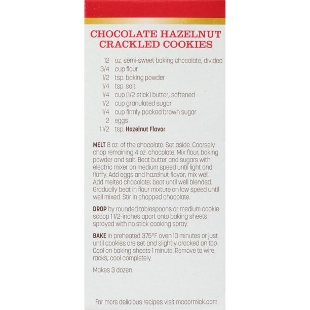 McCormick Hazelnut Extract 1 fl oz - Discontinued/Retired gallery