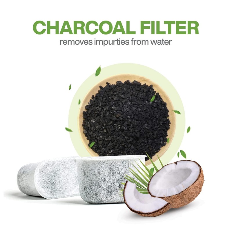 6 Pack Charcoal Water Filter Replacement Compatible with Cuisinart Coffee Maker gallery