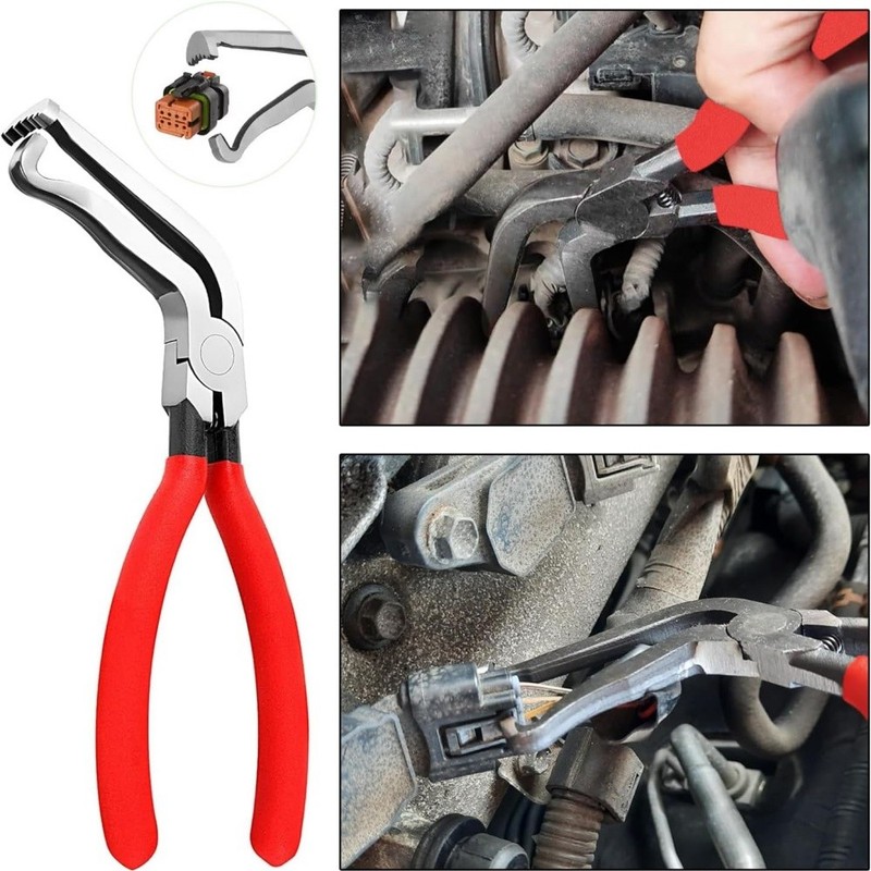 4Pcs Electrical Disconnect Pliers 60° Automotive Electrical Connector Separator gallery