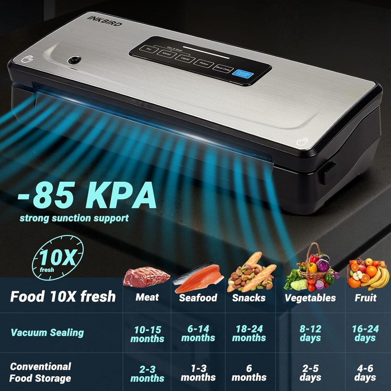 1000W Sous Vide Immersion Circulator Food Vacuum Sealer INKBIRD Combo Set gallery