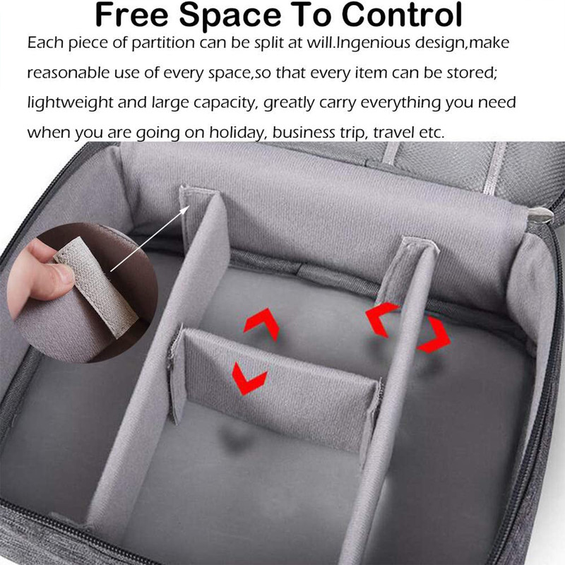 Digital Storage bag Portable Electronics Travel Organizer USB Cable Case Gadget gallery