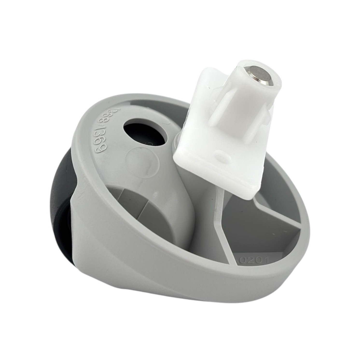 OEM Front Wheel Caster for Roborock Q Revo Series Robot Vacuum Cleaner (White) gallery