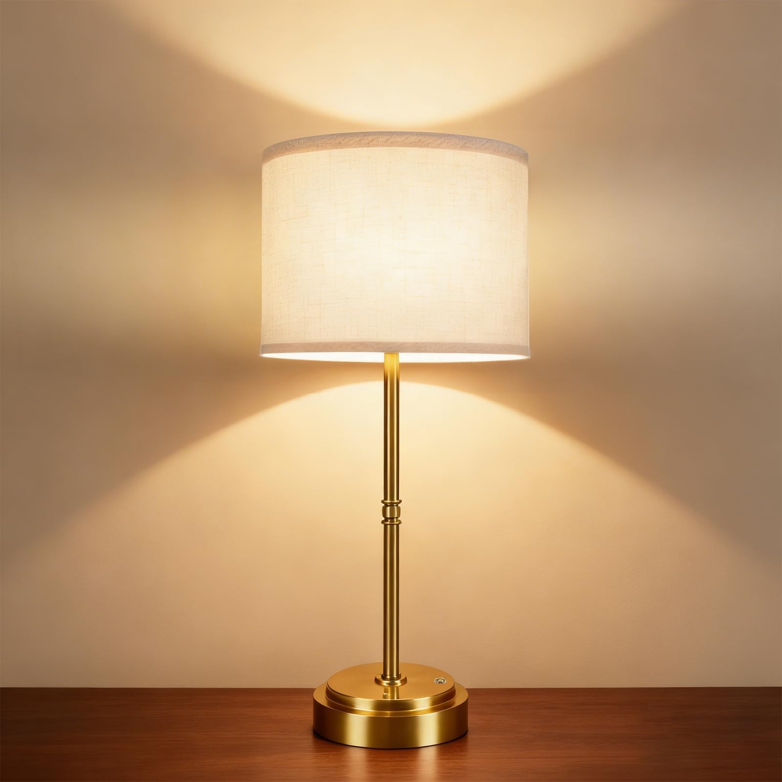 AWOKE 17.7-Inch Tall Cordless Table Lamp, 7500mAh Long-Lasting Battery Operat... gallery