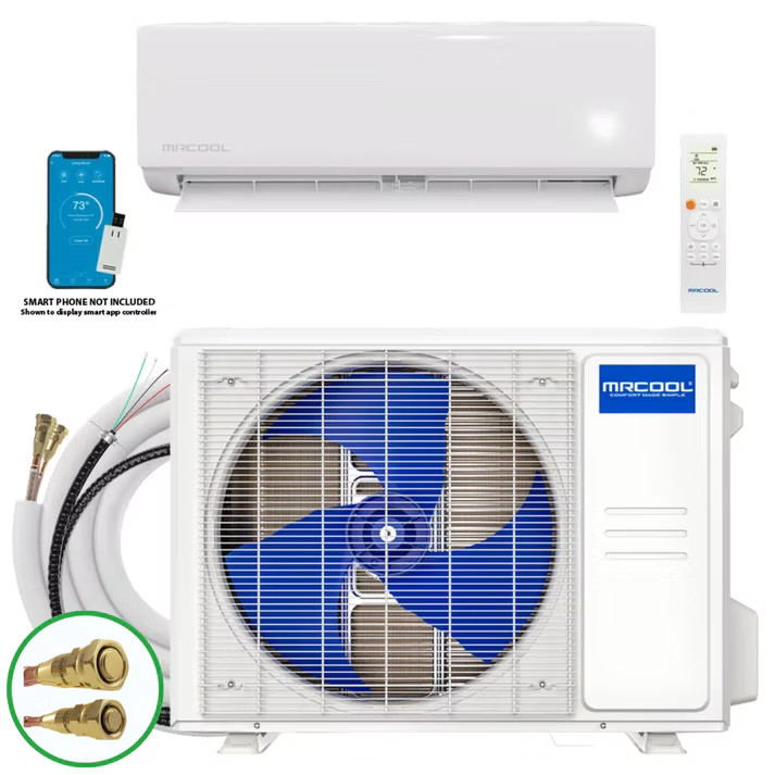 MRCOOL DIY Select 24,000 BTU Mini Split System, Quiet Heat Pump, 230V gallery