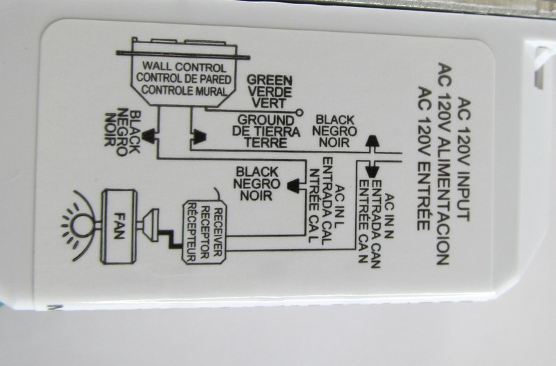 PROGRESS LIGHTING P2665-30 UNIVERSAL 3-SPEED CEILING FAN/LIGHT WALL SWITCH WHITE gallery