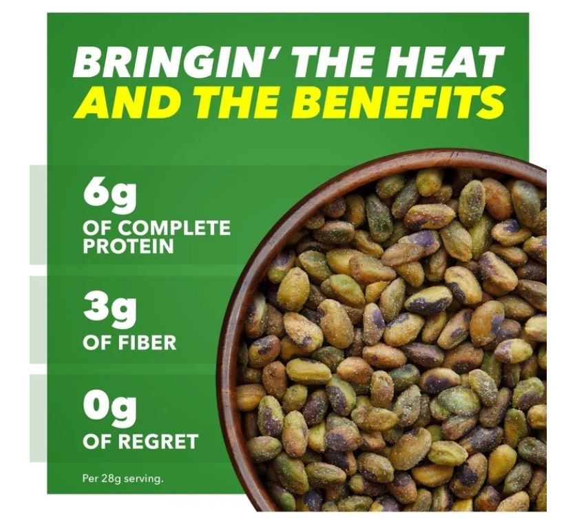 Wonderful Pistachios, No Shells Jalapeño Lime Nuts, 11 Ounce Bag,New gallery