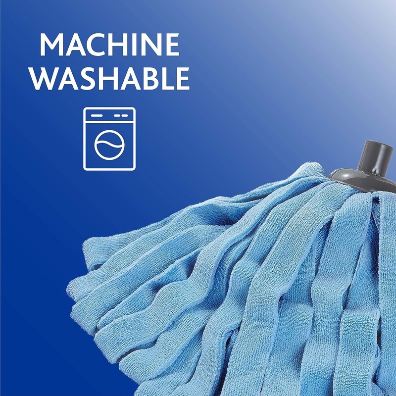 O-Cedar Microfiber Cloth Mop Refill, Blue 1 Count (Pack of 1) gallery