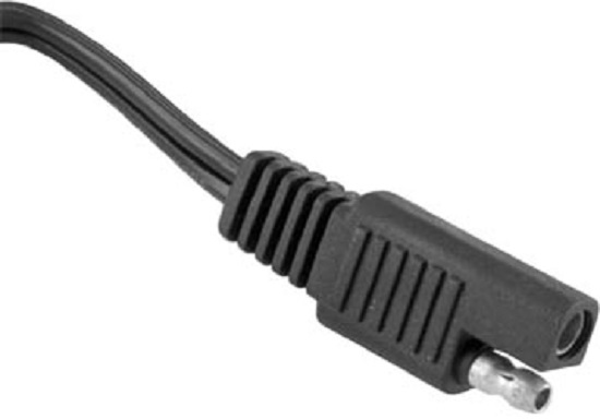 TEST LED plug for Portable Solar Panel Battery Charger Sae Car motorcycle Jetski gallery