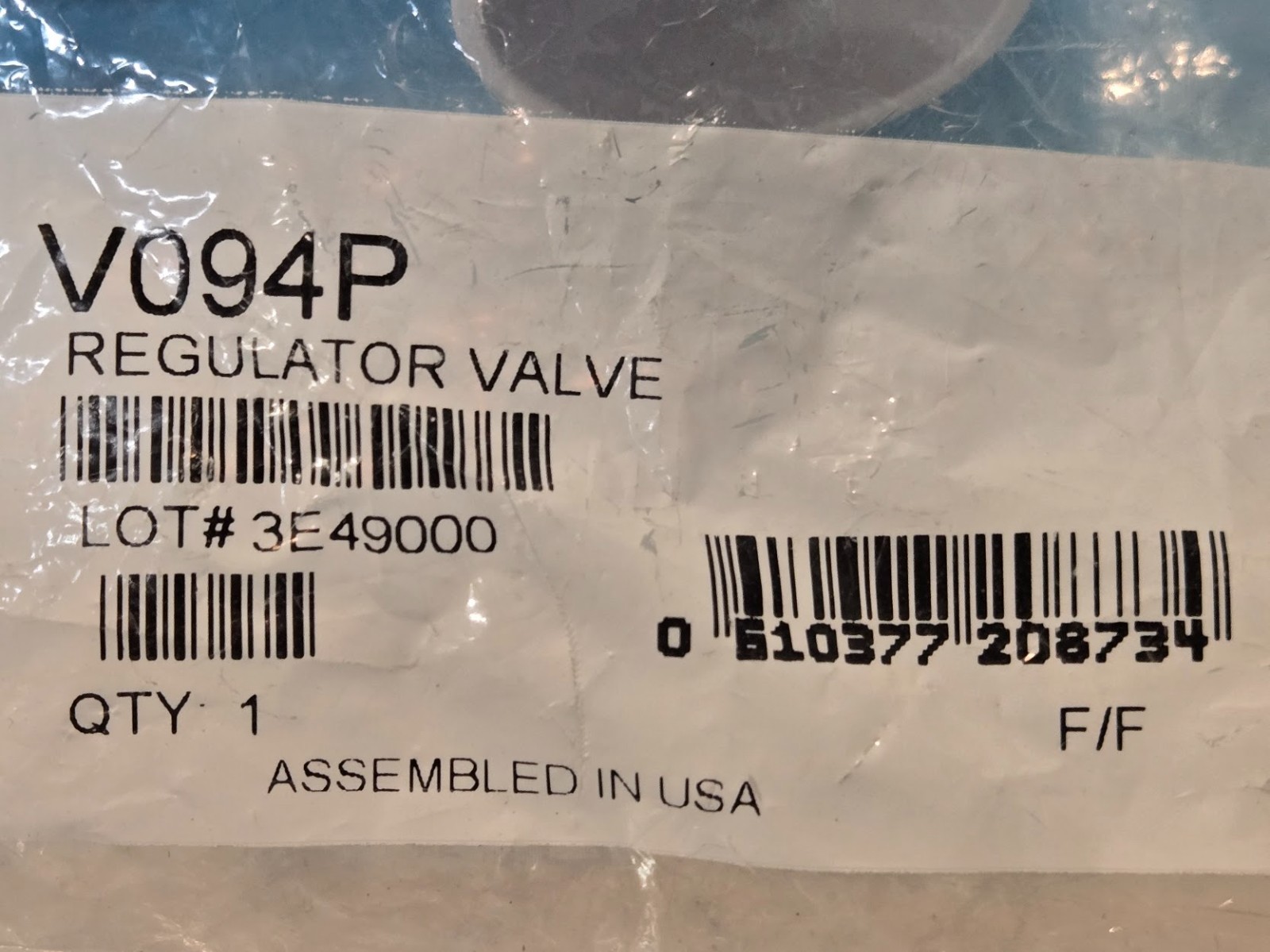 Hayward V094P Automatic Pool Cleaner Regulator Valve | 3E49000 | 0610377208734 gallery
