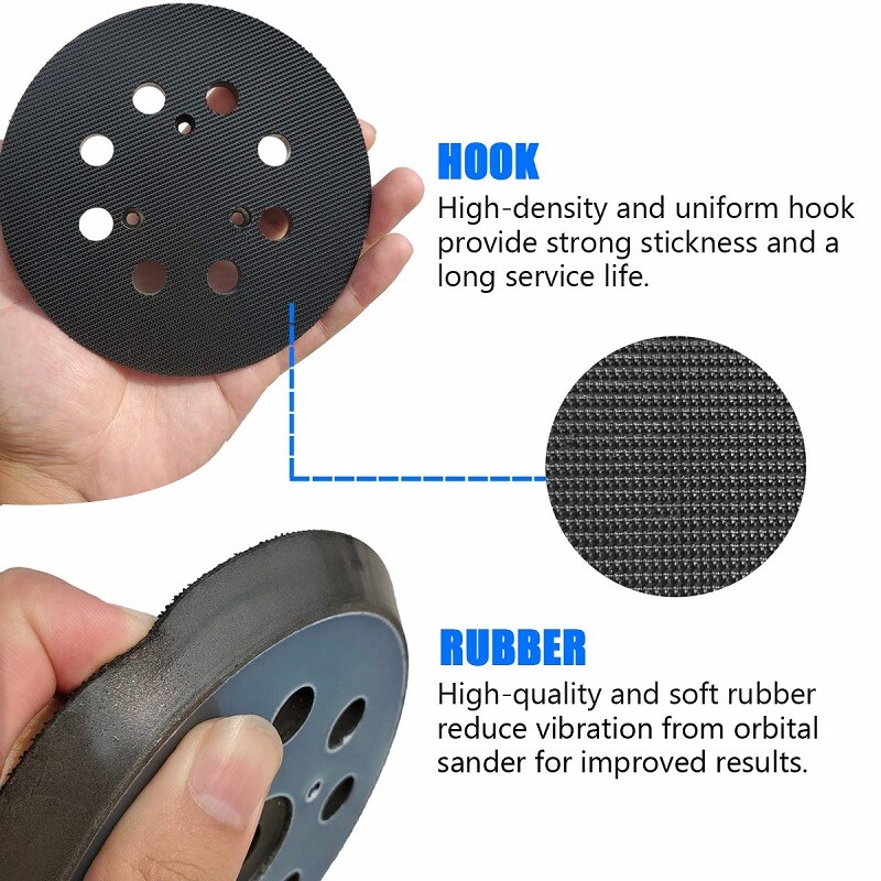 5" Hook&Loop Orbit Sander Pads for DeWalt DW420 DW422 DW423 DW426 D26453 D26456 gallery