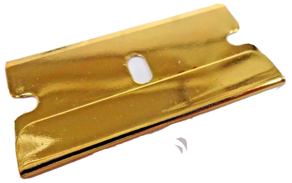 Gold Razor Blade, Razor Blade, Novelty Razor Blade **FREE SHIPPING** gallery