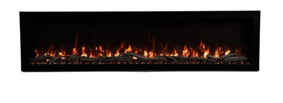 Modern Ember Highmark 72 Inch Smart Linear Electric Fireplace gallery