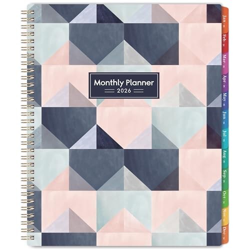 2026 Monthly Planner - Large Monthly Planner 2026, JAN. 2026 - DEC. 2026, 9" x gallery