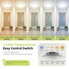 7 Inch Flush Mount Ceiling Light, 15W 1800LM Ceiling Light 7Inch-1pack White gallery