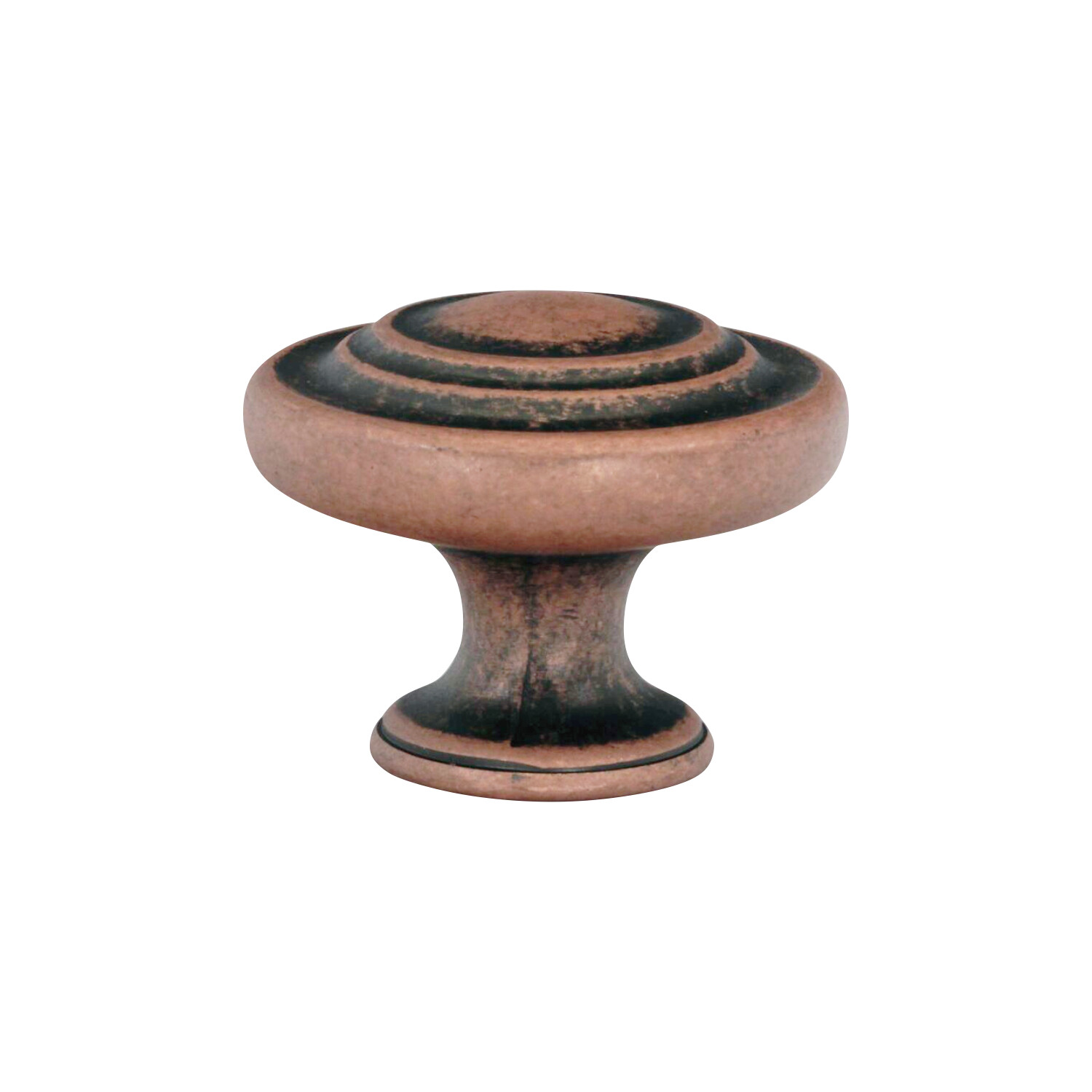 10x Saturn Round 1-11/32" Antique Copper Kitchen Cabinet Dresser Knob K70134AC gallery